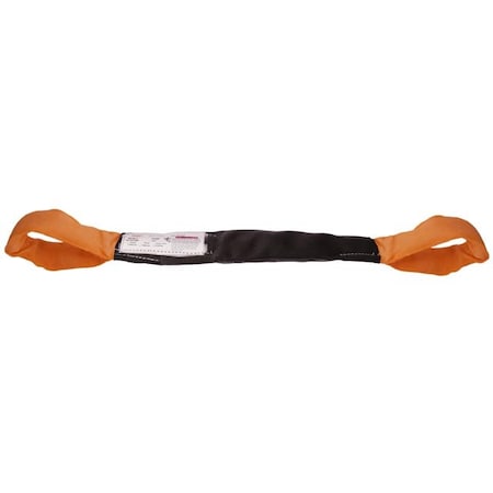 Polyester Round Eye & Eye Lifting Sling - 8' (Orange)